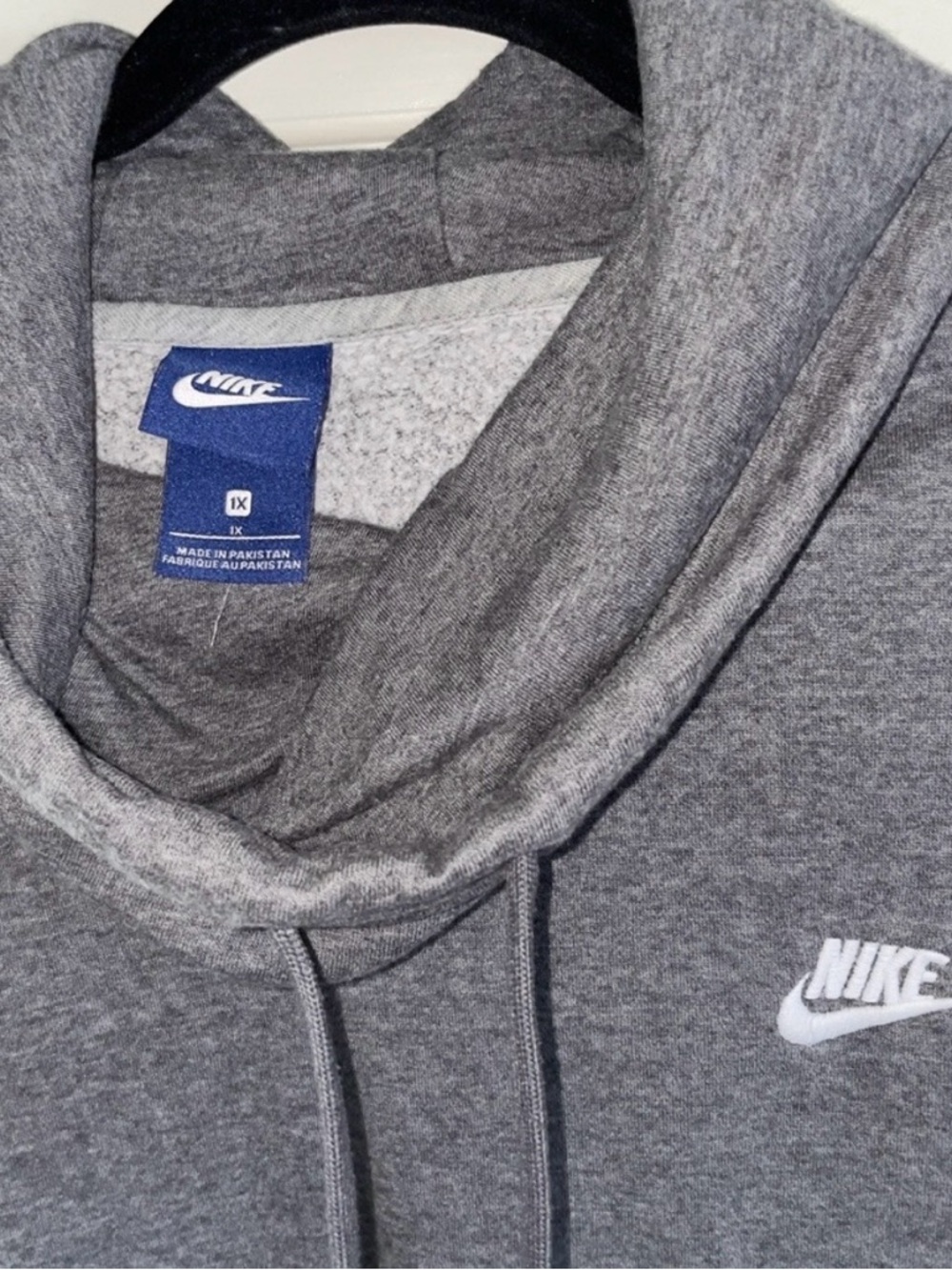 Nike Womens heather gray Pullover size 1x